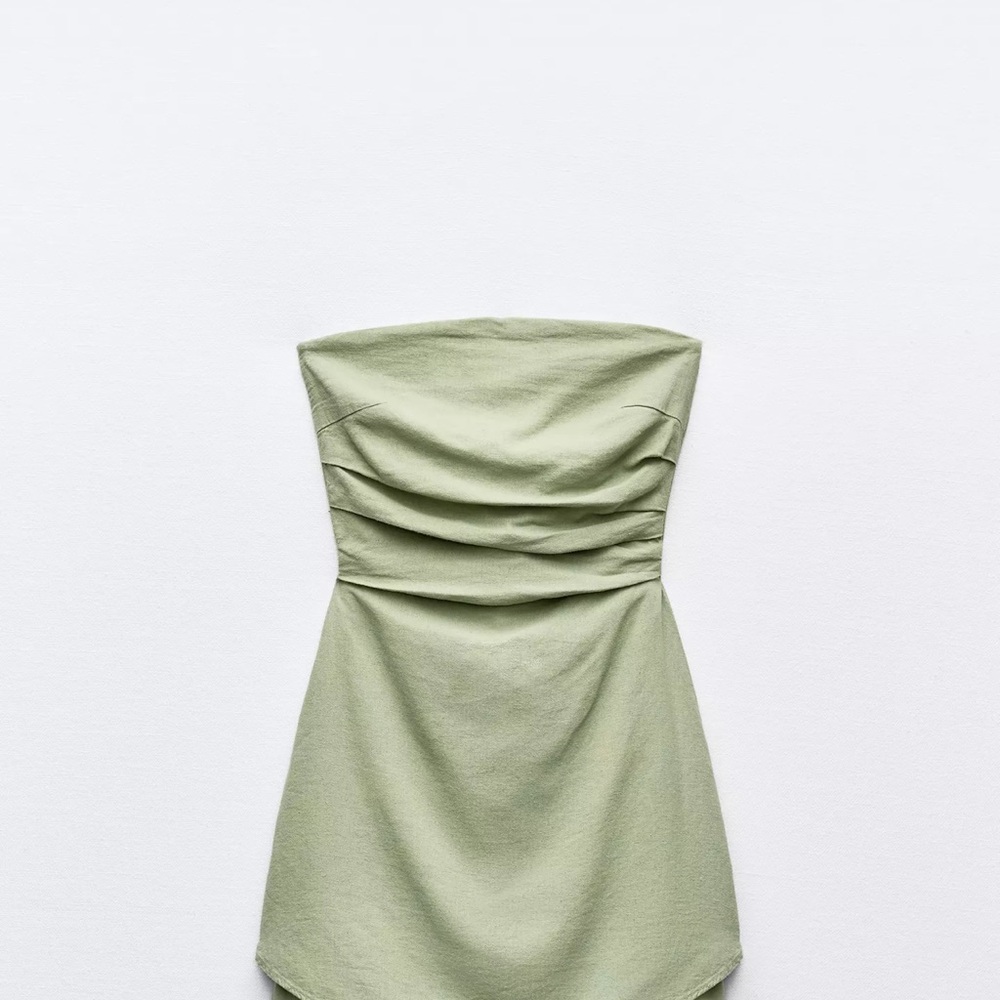 NEW Zara Strapless Jumpsuite
